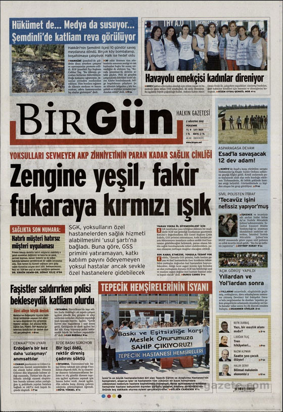 Gündemin en çarpıcı gazete manşetleri - Resim: 2