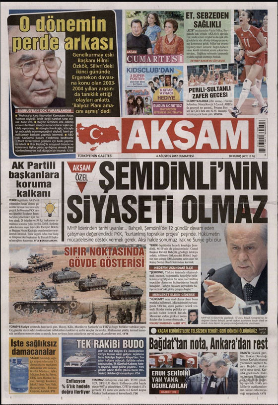 Gündemin en çarpıcı gazete manşetleri - Resim: 1