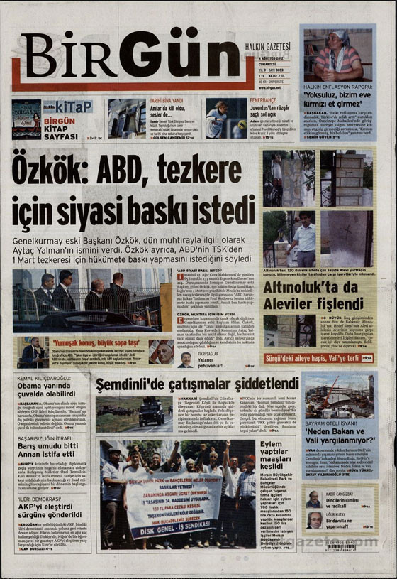 Gündemin en çarpıcı gazete manşetleri - Resim: 2