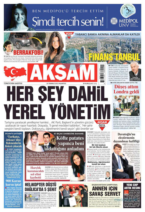 Günün gazete manşetleri - Resim: 1