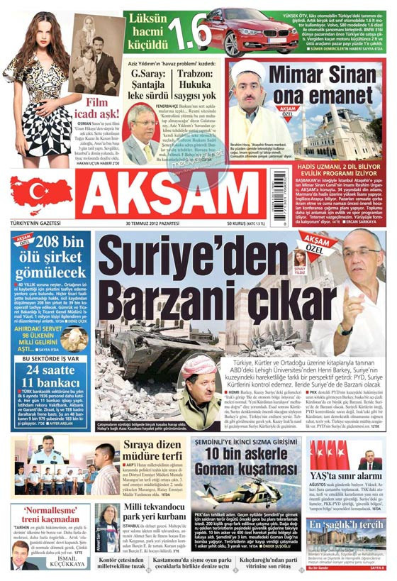 Günün gazete manşetleri - Resim: 1