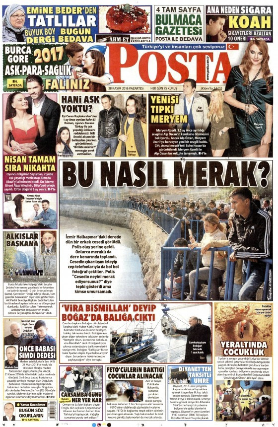Gazete manşetleri Hürriyet - Milliyet - Sözcü ne yazdı? - Resim: 2