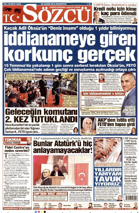 Gazete manşetleri Hürriyet - Milliyet - Sözcü ne yazdı? - Resim: 4