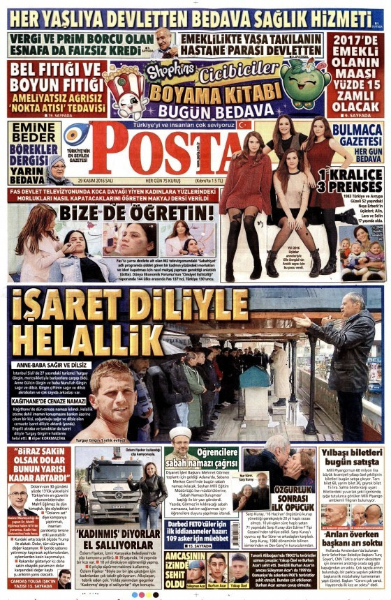 Gazete manşetleri Hürriyet - Aydınlık - Sözcü ne yazdı? - Resim: 3