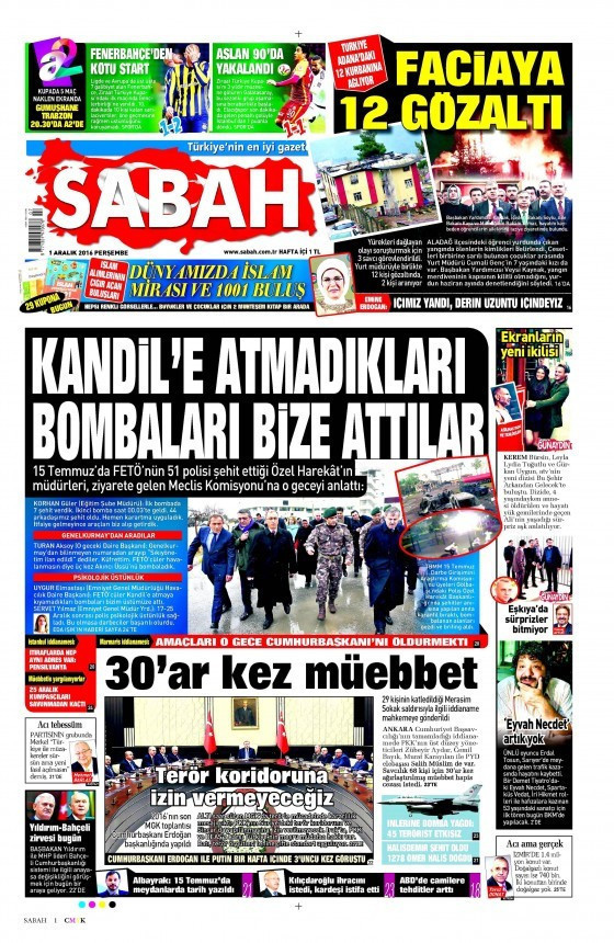 Gazete manşetleri Hürriyet - Habertürk- Sözcü ne yazdı? - Resim: 2