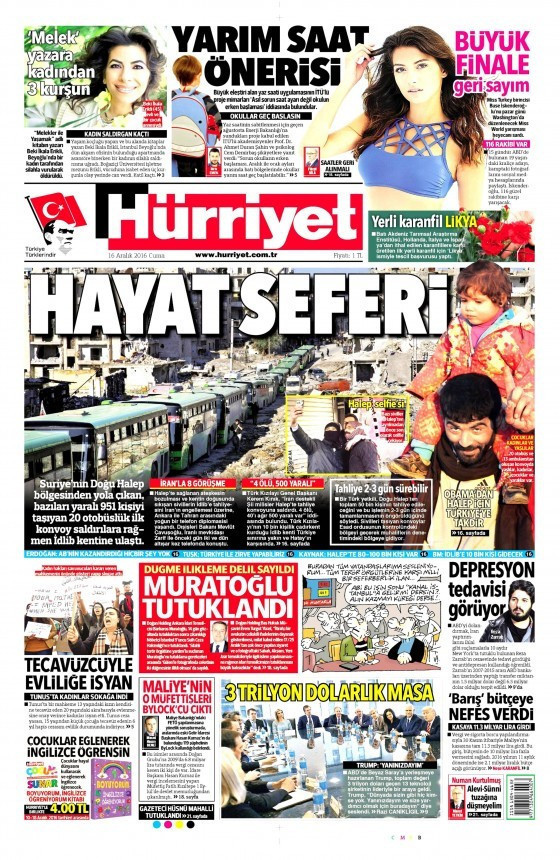 Gazete manşetleri Sözcü - Hürriyet - Cumhuriyet ne yazdı? - Resim: 1
