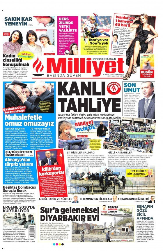 Gazete manşetleri Sözcü - Milliyet- Cumhuriyet ne yazdı? - Resim: 1
