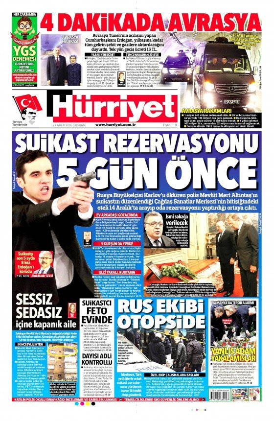 Gazete manşetleri Hürriyet - Sözcü - Cumhuriyet ne yazdı? - Resim: 1