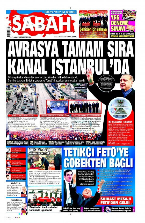 Gazete manşetleri Hürriyet - Sözcü - Cumhuriyet ne yazdı? - Resim: 2