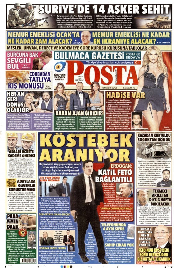 Gazete manşetleri Hürriyet - Sözcü - Cumhuriyet ne yazdı? - Resim: 3