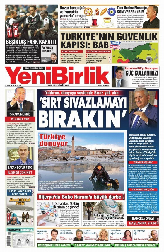 Gazete manşetleri Sözcü - Cumhuriyet - Hürriyet ne yazdı? - Resim: 3