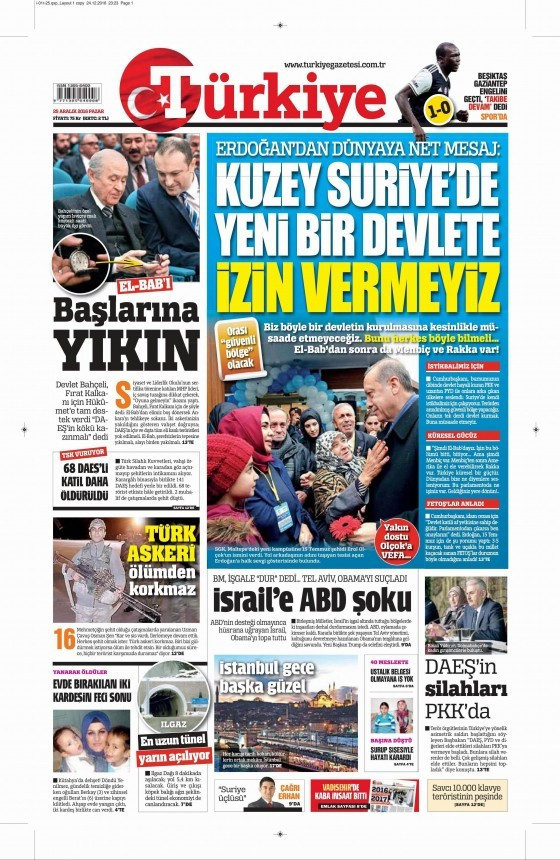 Gazete manşetleri Sözcü - Cumhuriyet - Hürriyet ne yazdı? - Resim: 4