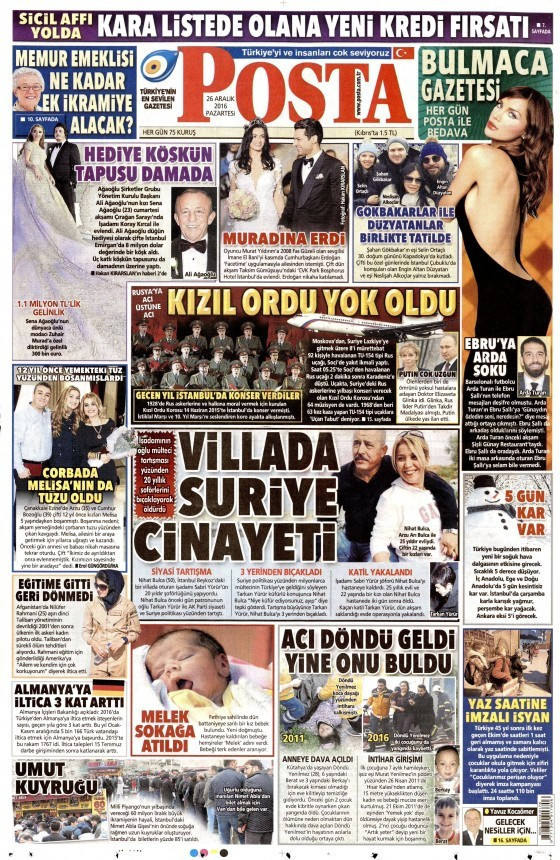 Gazete manşetleri Sözcü - Cumhuriyet - Hürriyet ne yazdı? - Resim: 3