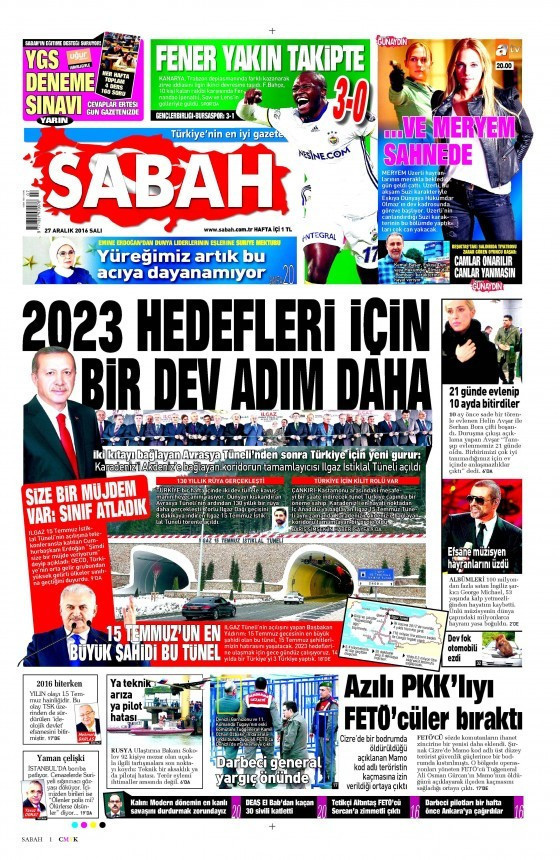 Gazete manşetleri Hürriyet - Sözcü - Cumhuriyet ne yazdı? - Resim: 2
