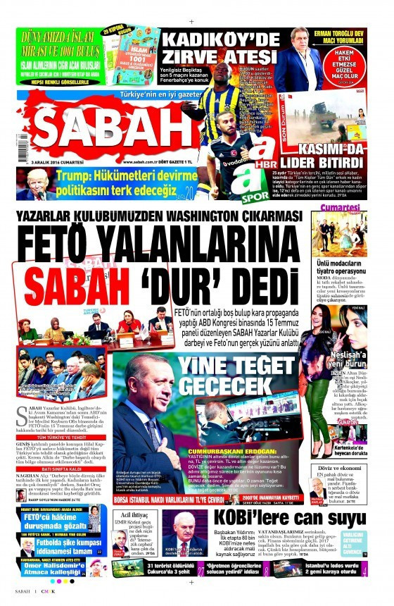 Gazete manşetleri Sözcü - Habertürk- Hürriyet ne yazdı? - Resim: 2