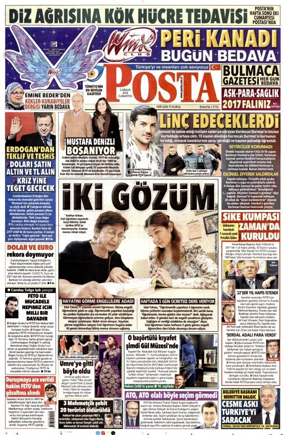 Gazete manşetleri Sözcü - Habertürk- Hürriyet ne yazdı? - Resim: 3