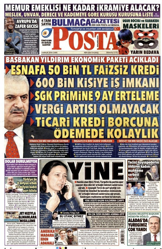 Gazete manşetleri Sözcü - Hürriyet - Habertürk ne yazdı? - Resim: 3