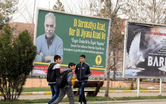 Diyarbakır'daki bilboardlarda Abdullah Öcalan afişleri - Resim: 2