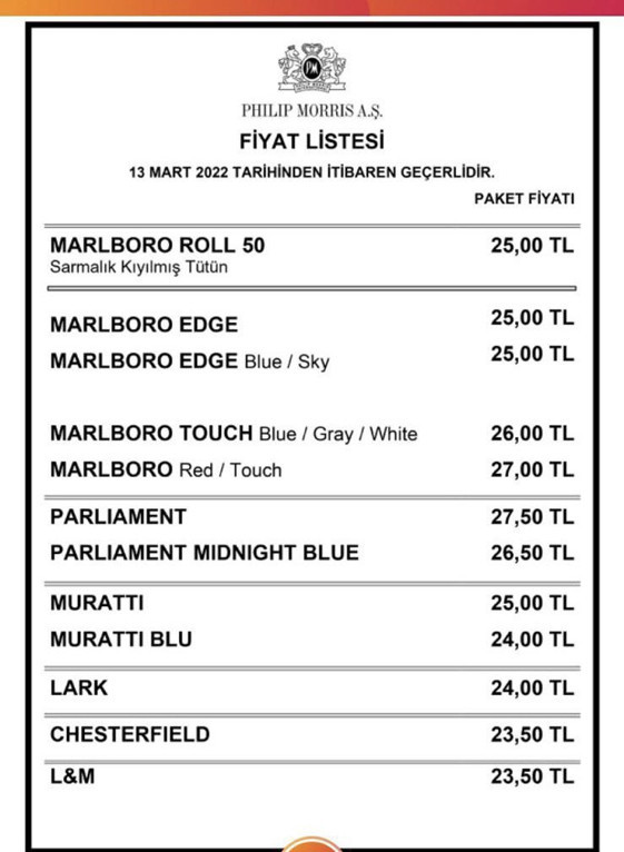 Sigara zammı güncel fiyat listesi Marlboro Edge kaç para oldu? - Resim: 0