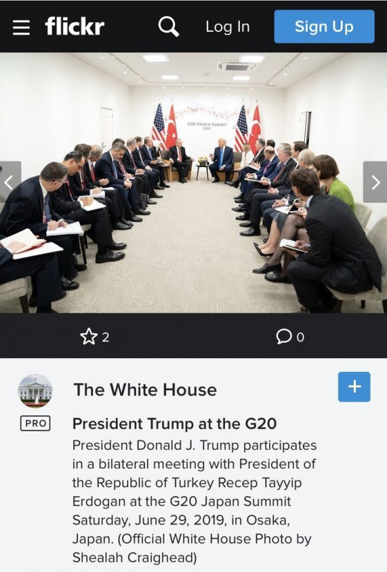 Erdoğan ve Trump görüşmesinde ilginç detay bu karede ortaya çıktı! - Resim: 2