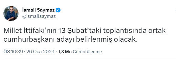 İsmail Saymaz'ın iddiası! İşte altılı masanın adayını açıklayacağı tarih - Resim: 0