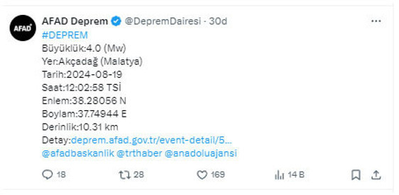 Panik yaratan deprem! AFAD'dan açıklama geldi, şiddeti kaç? - Resim: 0
