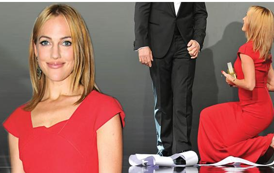 Meryem Uzerli Halit Ergenç'in önünde diz çöktü - Resim: 1