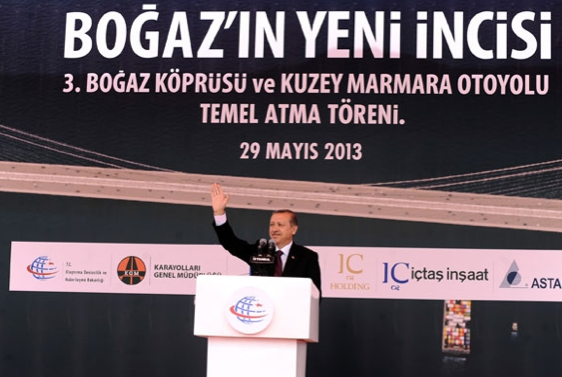 Yavuz Sultan Selim Köprüsü'nün temeli atıldı - Resim: 2