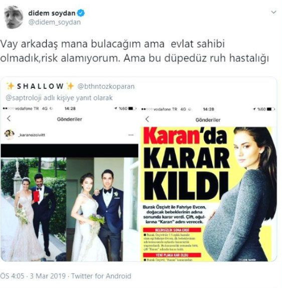 Didem Soydan'ın 'ruh hastalığı' yorumuna Burak Özçivit'ten ilginç yanıt! - Resim: 3