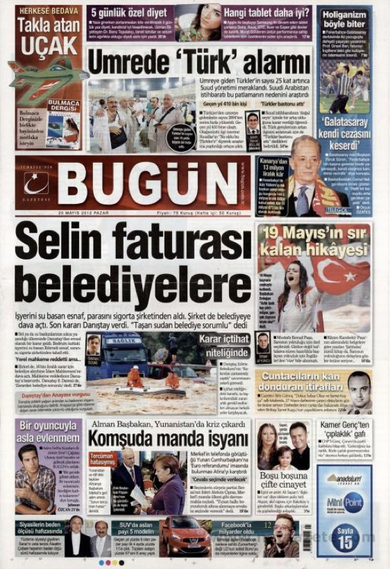 Günün en bomba gazete manşetleri - Resim: 3