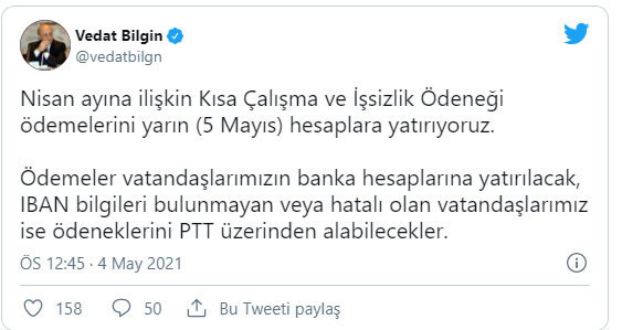 Kısa Çalışma ve İşsizlik Ödeneği ödemelerinin tarihi belli oldu - Resim: 0