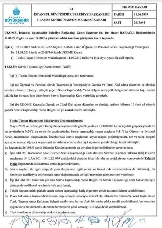 Servisçilere plaka tahditi hayırlı olsun - Resim: 0