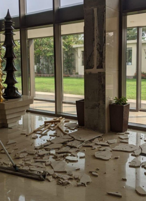 Hindistan'da 6.4 büyüklüğünde deprem! Covid-19 vaka ve ölüm sayılarında yeni rekor - Resim: 1