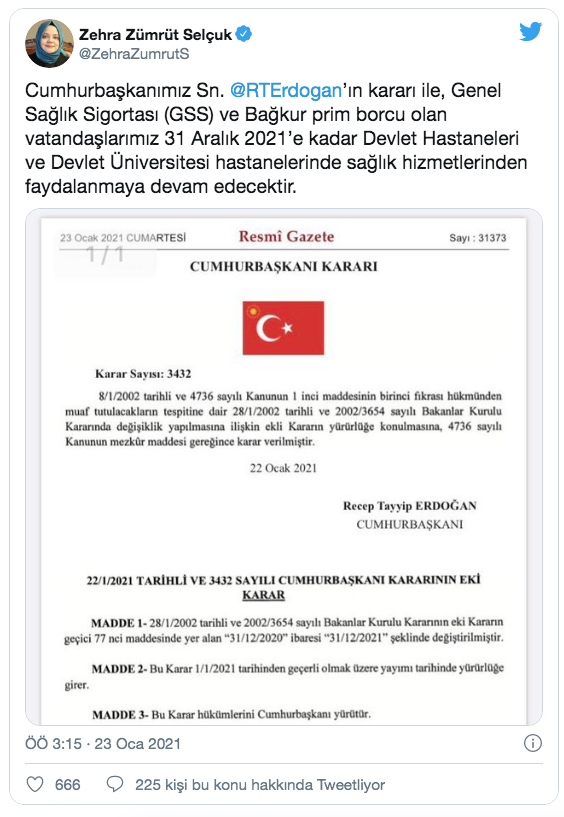 GSS ve Bağ-Kur prim borçluları 31 Aralık'a kadar sağlık hizmetlerinden yararlanmayı sürdürecek - Resim: 0
