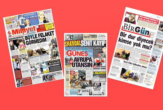 Başbakan'ın tarihi ziyareti manşetlerde! - Resim: 1