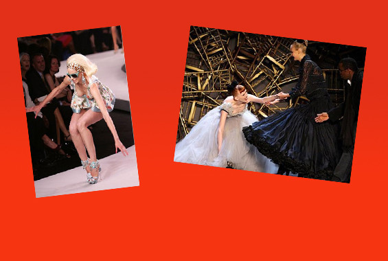 Mankenlerin zor anları böyle görüntülendi - Resim: 1