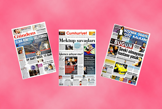 Tek tıkla günün en çarpıcı manşetleri - Resim: 1