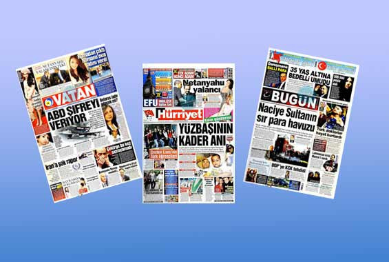 Tek tıkla günün en çarpıcı manşetleri - Resim: 1