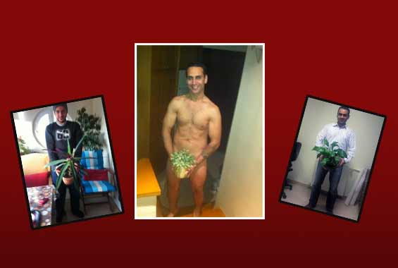 Çıplak pozu alay konusu oldu - Resim: 1