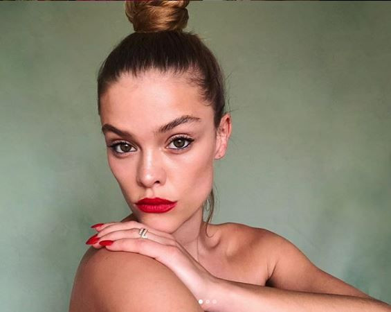 Eski Victoria's Secret meleği Nina Agdal çırılçıplak fotoğrafını paylaştı! Herkesi şaşırttı - Resim: 1