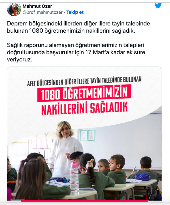 Mahmut Özer duyurdu! Öğretmen tayinleri için yeni karar - Resim: 0