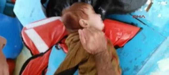 Mucize görüntüler! 18 aylık Muhammed bebek balıkçılar tarafından kurtarıldı - Resim: 4