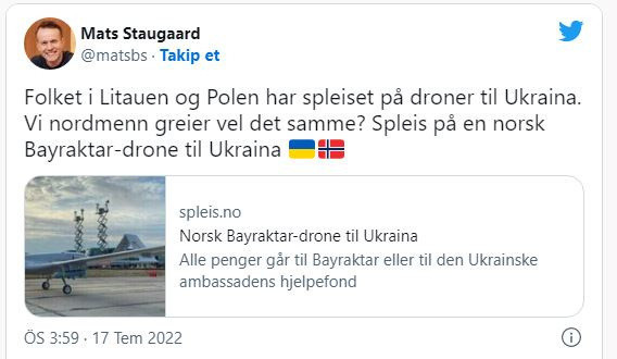 Litvanya ve Polonya'nın ardından bir ülke daha harekete geçti! Bayraktar TB2 kampanyası başlattılar - Resim: 0