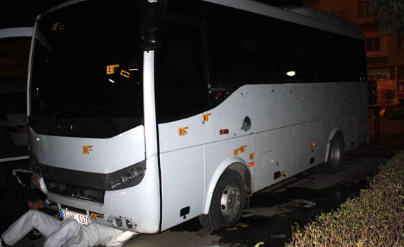 Çevik kuvvet servisini taradılar  - Resim: 4