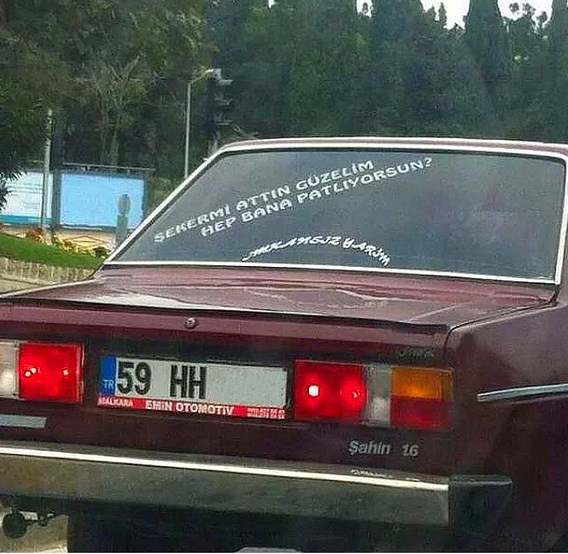En ilginç araba yazıları - Resim: 4