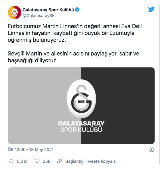 Galatasaraylı Martin Linnes'in acı günü - Resim: 0