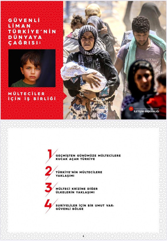 Cumhurbaşkanı Erdoğan’dan liderlere “Mülteciler İçin İş Birliği” kitabı - Resim: 0