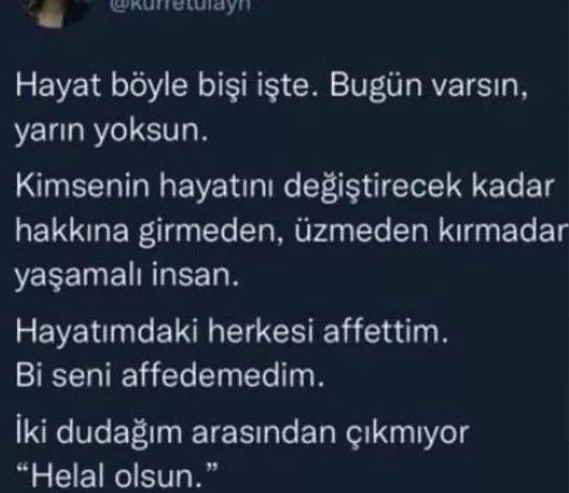 Semih Öztürk eşi kimdir Kurretülayn Matur ne yazdı Alpay Kazan paylaşımı - Resim: 0