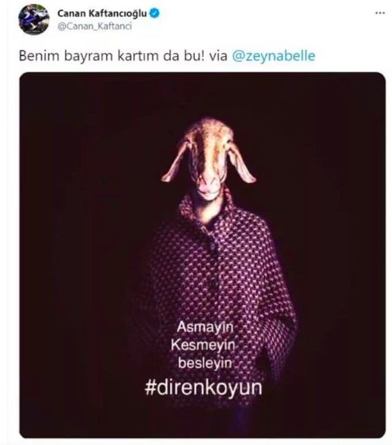 Canan Kaftancıoğlu şimdi kurban bağışı istedi ama geçmişteki kurban eleştirileri olay! - Resim: 1