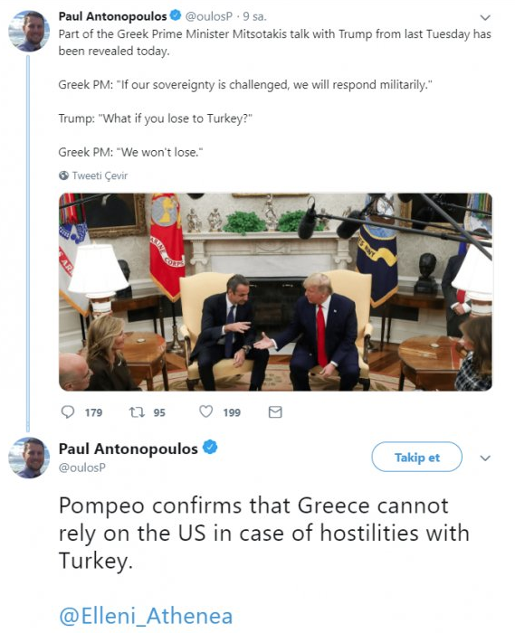 Miçotakis yine küstahlaştı! Türkiye'ye askeri olarak cevap vereceğiz - Resim: 0